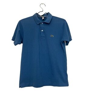 Lacoste L1212 Classic Fit Pique Polo Shirt Blue Men’s Size 2 US XS Small